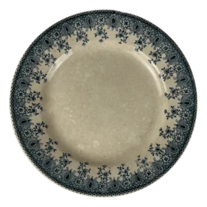 Low Fruit Bowl in Blue Iron Earth, 1800s