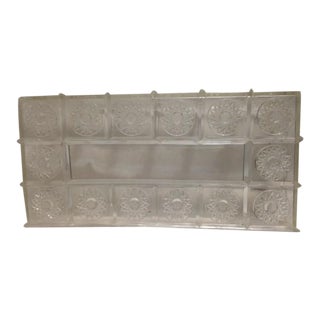 Mid-Century Lucite Tissue Holder For Sale