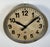Large Brown Industrial Factory Wall Clock from Chronotechna, 1950s For Sale - Image 4 of 18