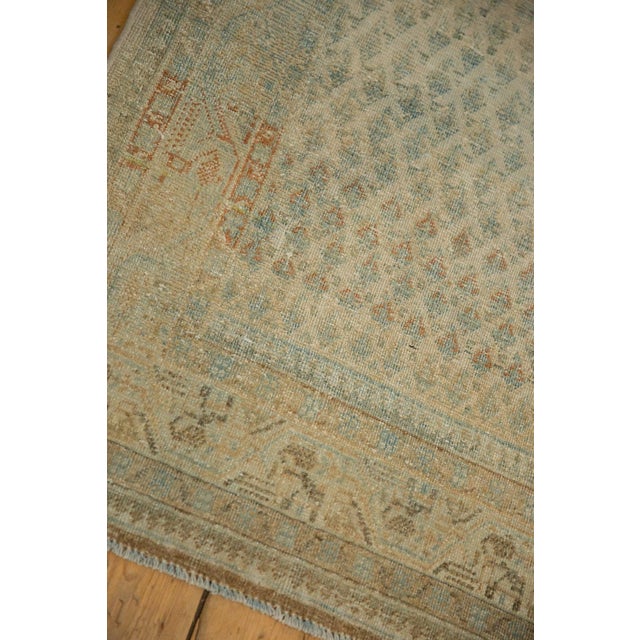 1950s Vintage Persian Mir Sarouk Boteh Wool Runner For Sale - Image 11 of 12