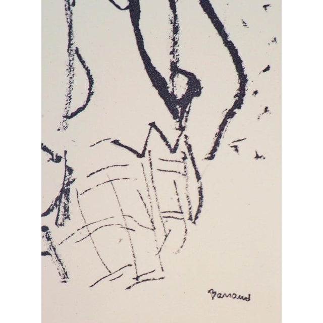 Maurice Barraud, Un couple, Lithograph For Sale - Image 4 of 7