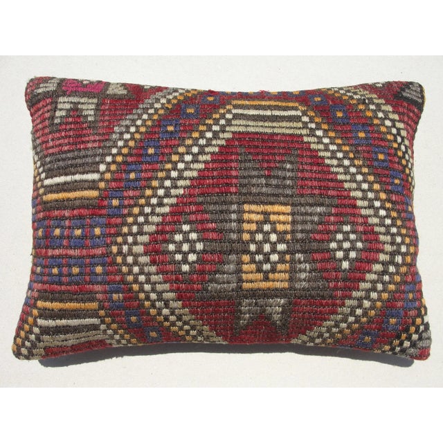 Contemporary Kilim Rug Pillow Cover For Sale - Image 11 of 11