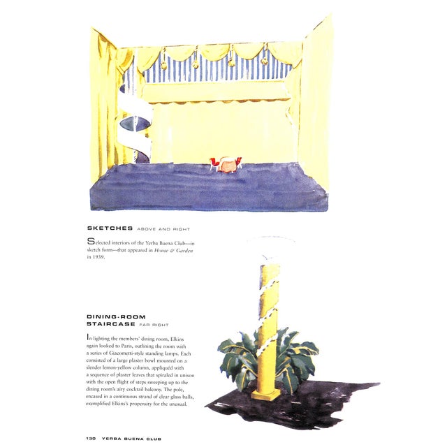 White "Frances Elkins Interior Design" 2005 Salny, Stephen M. For Sale - Image 8 of 12