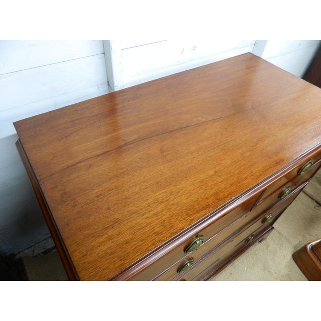 Edwardian Mahogany Chest of Drawers, 1890s For Sale - Image 4 of 18