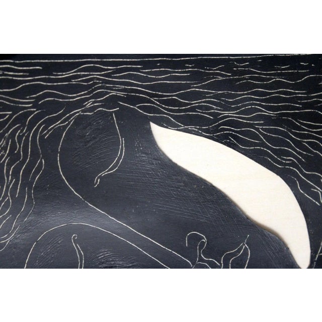 Simon Shegelman, The Sea of Hopes, 1980s, Mixed Media on Paper For Sale - Image 3 of 8