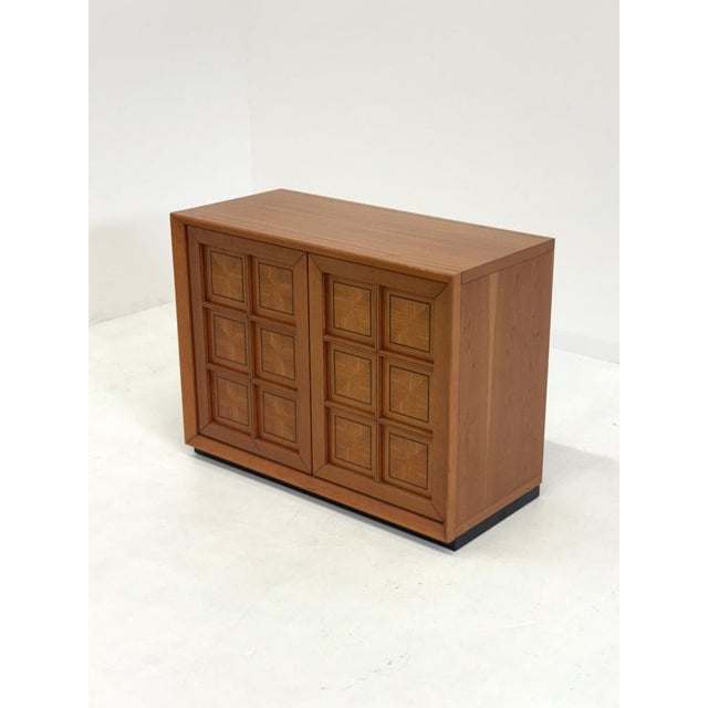 Vintage Brutalist Sideboard by Caccia Alla Volpe for Linea Arredo For Sale - Image 6 of 11