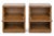 Henredon Pair of Vintage Henredon Campaign-Style Nightstands/End Tables For Sale - Image 4 of 12