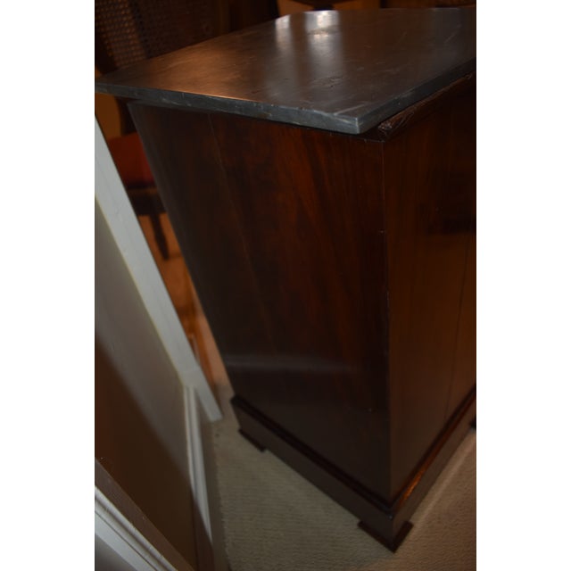 19th Century Empire or Directoire Continental Commode Stand Circuit For Sale - Image 5 of 6