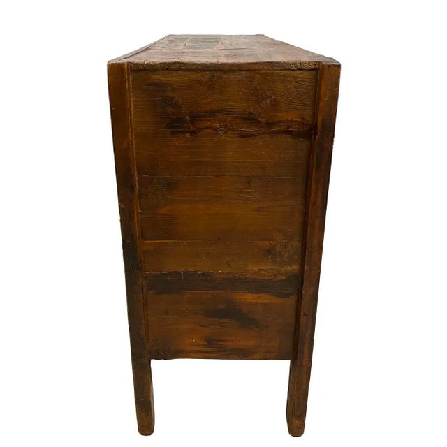 Late 19th Century Antique Chinese Mongolia Cabinet Sideboard For Sale - Image 11 of 13