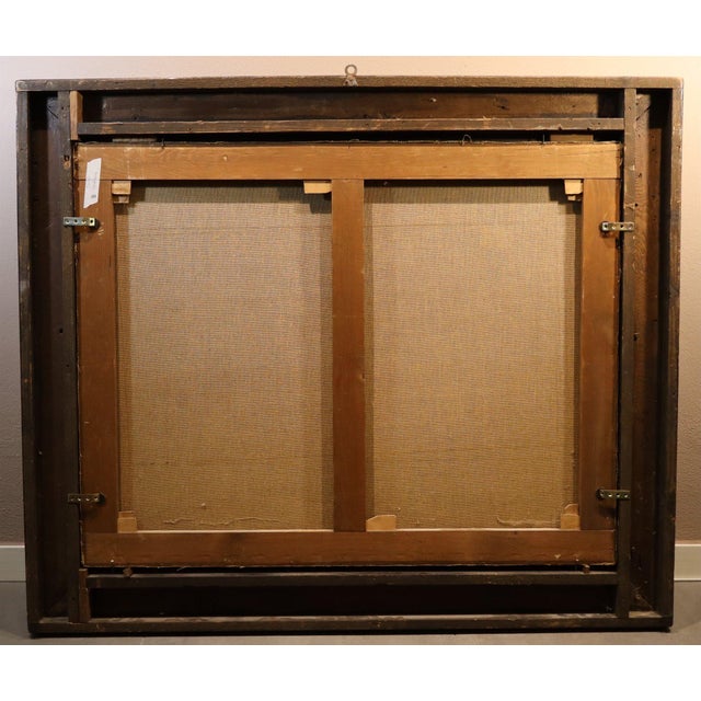 Frans van Der Meulen, Equestrian Portrait with Battle Scene, 1700s, Oil on Canvas For Sale - Image 14 of 15