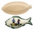 Vintage Ceramic Fish-Shaped Dishes, France, 1970, Set of 2 For Sale