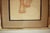 Paper Early 20th Century Pair of Ottoman Shadow Puppet Figural Sculptures in MCM Gold Metal Frames For Sale - Image 7 of 15