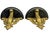 Syroco Wood Gilded Acanthus Leaf Demi-Lune Hollywood Regency Wall Shelves, a Pair For Sale - Image 4 of 14