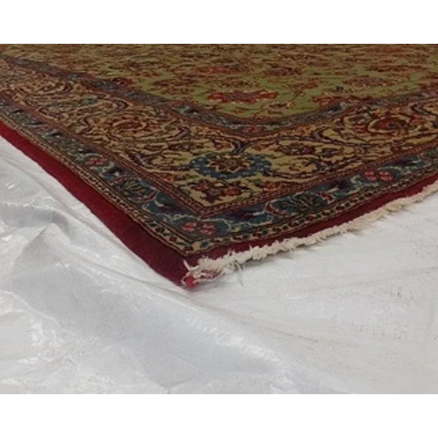 1960s Persian Kork Kashan Rug - 7' X 10'10" For Sale - Image 5 of 7