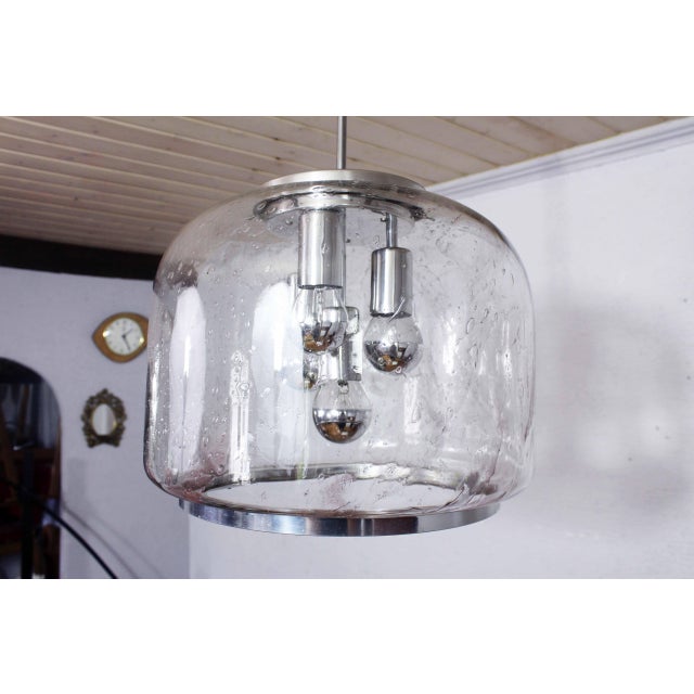 Murano Glass Pendant Light by Doria Leuchten for Doria Leuchten, 1960s For Sale - Image 12 of 13