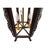 Chinese Chinese Carved Hardwood Three Light Lantern With Dragon Detail For Sale - Image 3 of 4