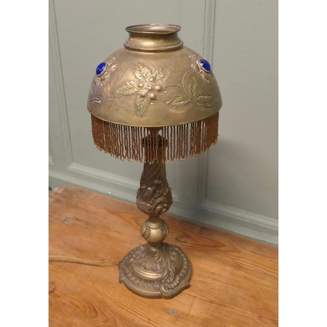 Antique Arts and Crafts French Reading Lamp, 1910 For Sale - Image 6 of 8