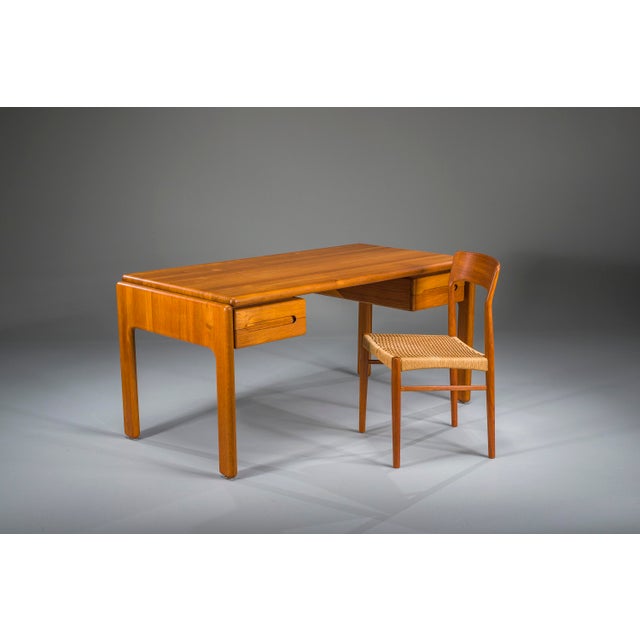 Vintage Danish Cabinetmaker Desk in Teak, 1950s For Sale - Image 11 of 18