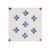Set of 9 Delft Tiles in Cobalt Pattern of Florets, C. 1700’s For Sale - Image 16 of 18