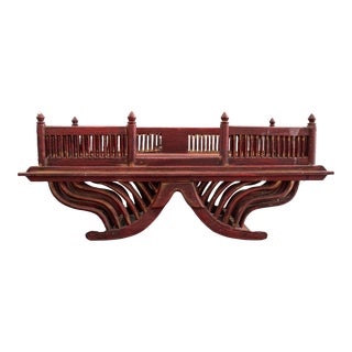 Indian Raj Period Miniature Howdah, Ca. 1920 For Sale
