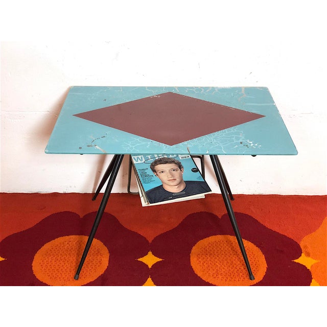 Vintage Glass Coffee Table with Magazine Rack, Italy, 1960s For Sale - Image 11 of 13