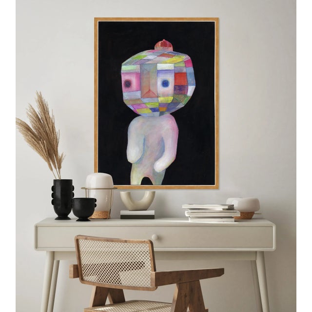 Contemporary Jumble by Kentaro Minoura, Art Print in Gold Frame, Medium For Sale - Image 3 of 4