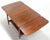 Very nice Mid-Century Modern solid teak square coffee table. Opened: W54" x D30" x H22"