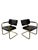 Pair of Industry West Jimmy Cooper Buffalo Leather Armchairs For Sale - Image 9 of 16