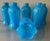Antique French Opaline Glass Hurricane Shades for Chandelier Candle or Electric Light Wall Sconces - Set of 6 For Sale In New York - Image 6 of 18