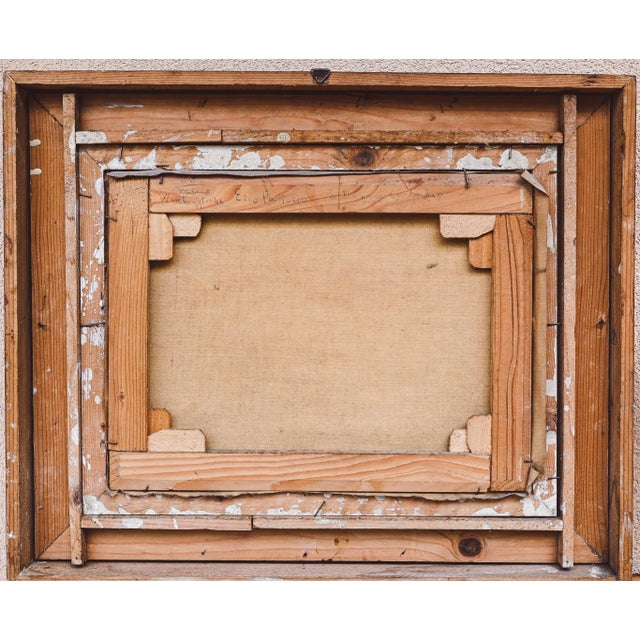 Ezio Pastorio, Lombard Plain, 1970s, Oil on Canvas For Sale - Image 11 of 12