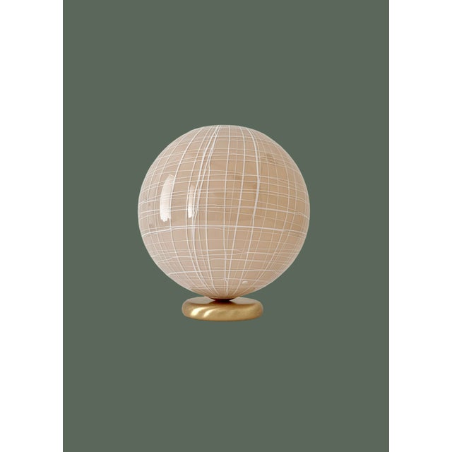Peonia T 25 Table Lamp in Cream Murano Glass from La Murrina, 1990s For Sale - Image 3 of 17