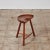 Teak Tripod Milking Stool For Sale - Image 10 of 12