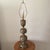 Vintage Asian Inspired La James Mont Style Intricately Carved Heavy Brass Lamp Circa 1940 For Sale - Image 11 of 12