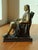 Bronze Antique Pair of John Harvard Bronzed Bookends After Daniel Chester French For Sale - Image 8 of 12