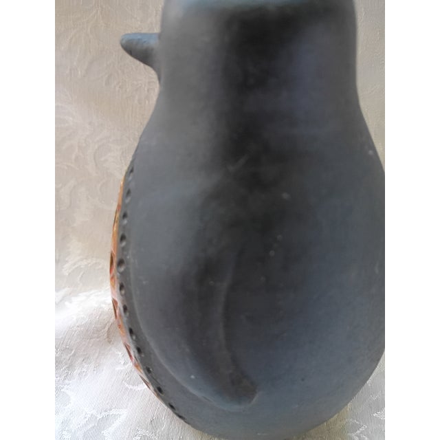 Charcoal 1960s West German Carstens Tönnieshof Ceramic Penguin Lantern For Sale - Image 8 of 10