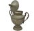 Early 20th Century Antique Engraved Moroccan Rustic Silver Urn with Handles For Sale - Image 5 of 8