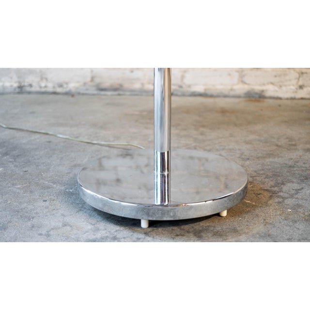 Chrome Vintage Casella Chrome Swing-Arm Floor Lamp For Sale - Image 8 of 18