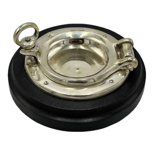 Vintage Hermes Paris Nautical Maritime Porthole Ashtray
