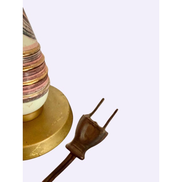 1950s Mid-Century Modern Atomic Sputnik Ceramic Floor Lamp For Sale - Image 10 of 11