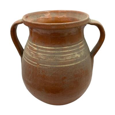 Farmhouse Antique Terracotta Vessel For Sale - Image 3 of 5