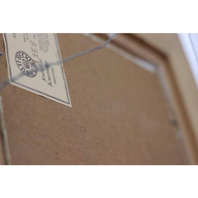 Björn Roberts, Anderswgatan, 1950s, Oil on Board, Framed For Sale - Image 6 of 11