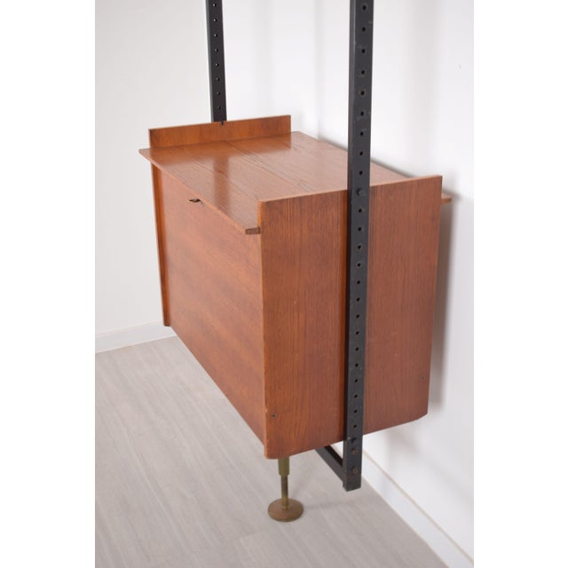 Floor-to-Ceiling Bookcase, Central Italy, 1960s For Sale - Image 12 of 17