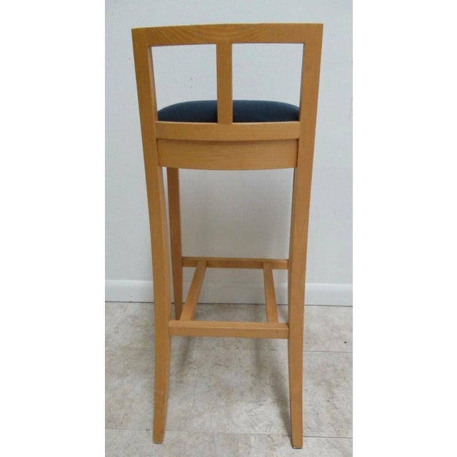 1990s Michael Graves Design for Atelier Prototype Finestra Bar Stool Chair One of a Kind For Sale - Image 11 of 13