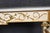Italian Louis XVI Style Parcel Gilt Marble Top Console Table For Sale - Image 11 of 14