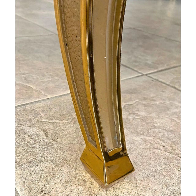 1970s Vintage Regency Style Bench For Sale - Image 9 of 13