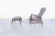 Mid-Century Modern 1950s Danish Modern Walnut Reclining Lounge Chair and Ottoman by Ib Kofod Larsen for Selig For Sale - Image 3 of 12