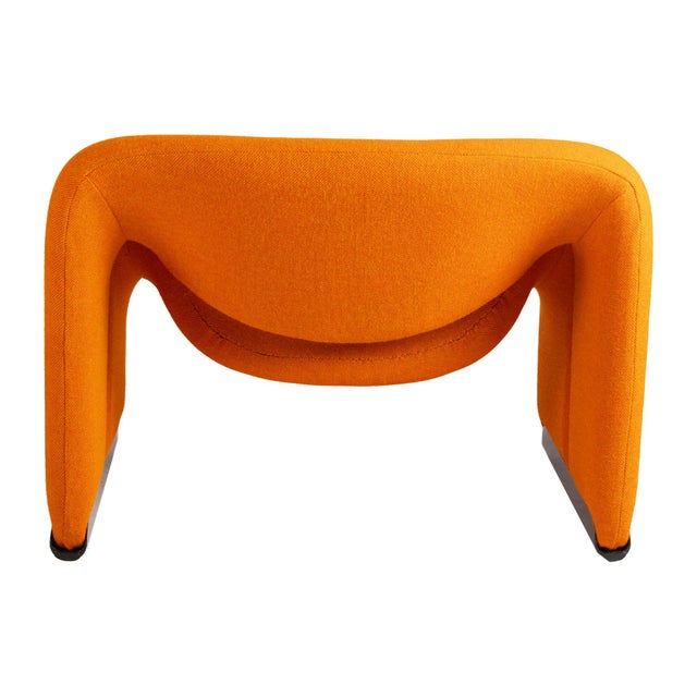 F598 Orange Groovy Chair by Pierre Paulin for Artifort For Sale - Image 5 of 12