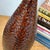 Ceramic Textured Reddish Brown & Black Glazed Ceramic Vase For Sale - Image 7 of 9