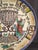 Rare Mizrahi Judaica Ceramic Plate 10.25” Karbasi Jerusalem Temple Menorah For Sale - Image 9 of 12