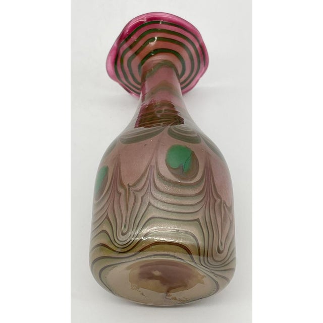 Glass Vase by Erwin Eisch, 1980s For Sale - Image 4 of 10